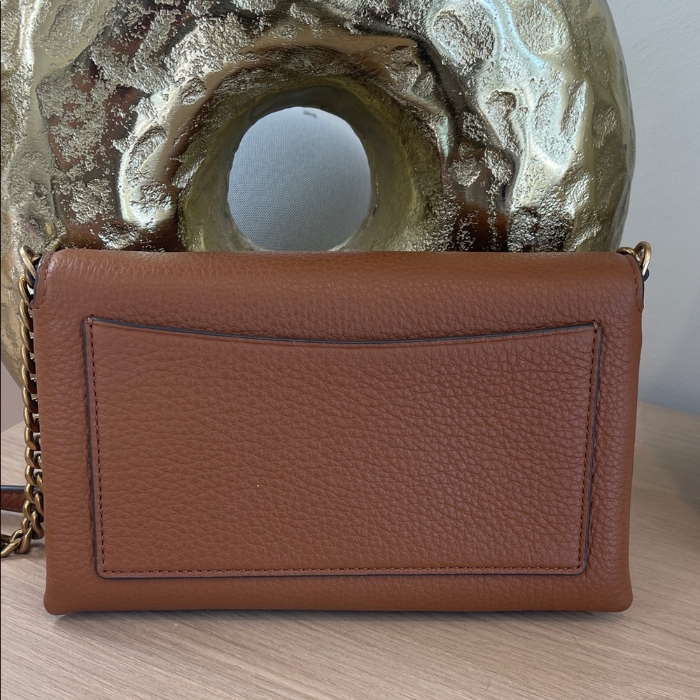 Tory Burch Brown Leather Crossbody Bag - Picture 3 of 5